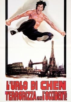 Locandina L'urlo di Chen terrorizza anche l'occidente
